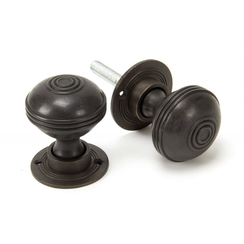 Prestbury Dummy Knobset, Aged Bronze