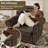 Annalease 41.3" Upholstered Chesterfield Accent Chair-1866849254