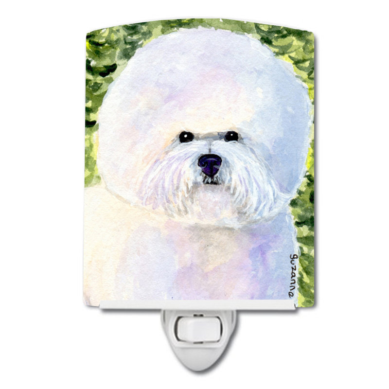 Bichon Frise Ceramic Night Light
