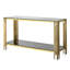 Console en verre