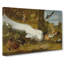Fowls And A White Peacock by Melchior DHondecoeter - Wrapped Canvas-61855265