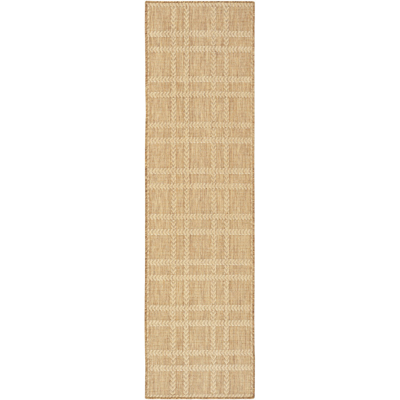 Tapis moderne Manderella, Naturel, Runner 2'2" x 8'