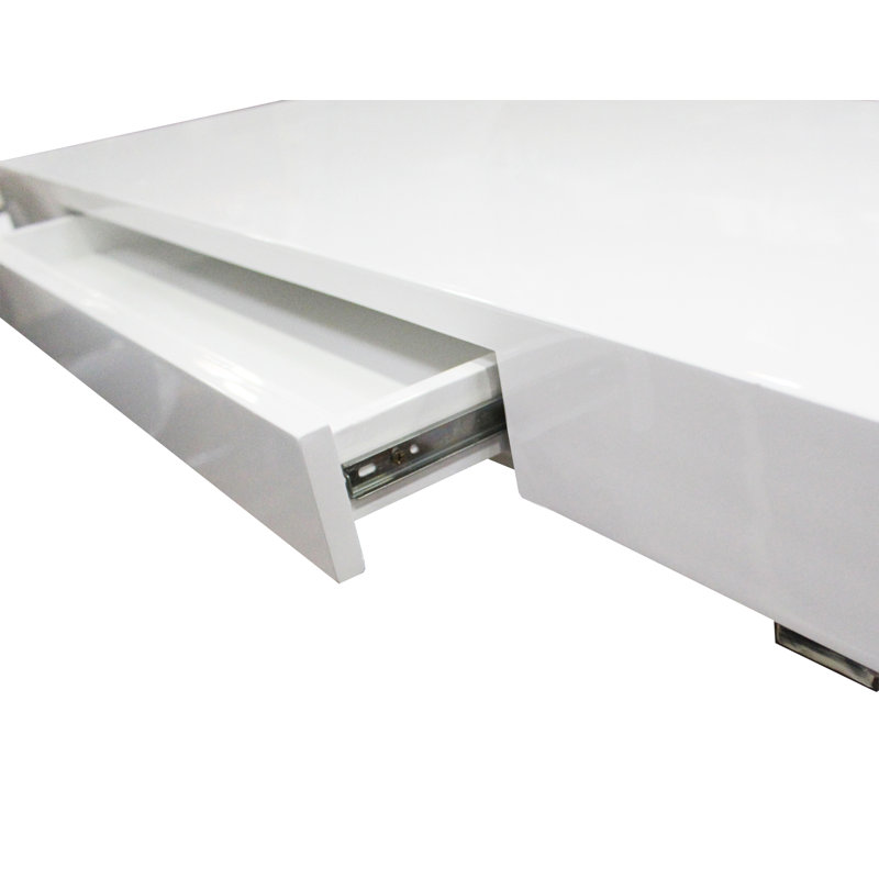 Table basse avec rangement Sandlin, Or