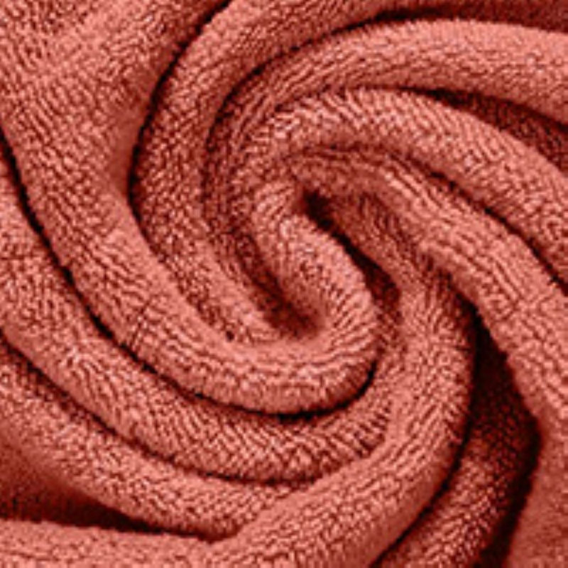 Willow 8 Pieces Towel Set – 100% Combed Cotton, Premium Quality 630 GSM, Coral, Ultra-Soft & Highly Absorbent (2 Bath, 2 Hand, 4 Wash Towels set)