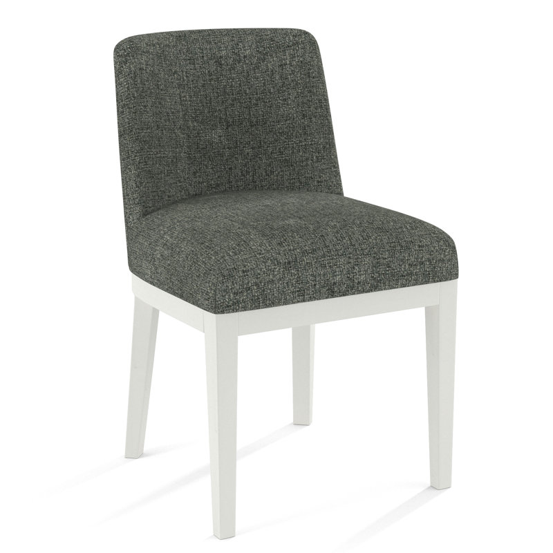 Upholstered Dining Chair, Applause Bravo, White