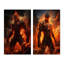 «Fire Force Villian», 2 pièces sur toile-1870488936-1870488940
