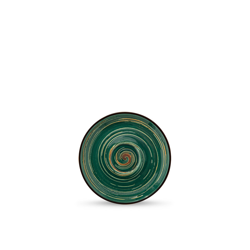 Wilmax Colourboom 11cm Saucer, Green
