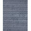 Tapis bleu géométrique moderne-418560662
