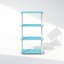 Étagère à livres en plastique H 29,5 "x l 23,6" Creekside-98104136-126699091