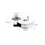 Table basse italienne ronde en marbre-110581196