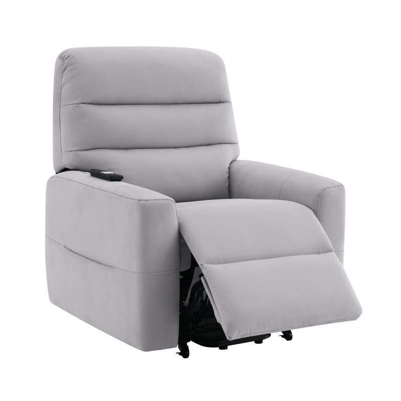 Fauteuil inclinable électrique en cuir Freddie