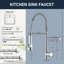 Belfry Kitchen Keenes Pull Down Kitchen Faucet