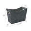 JVL Fabric Decorative Basket-2112976493