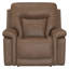 fauteuil inclinable double à gravité zéro brun