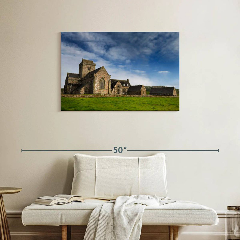 Abbaye et monastère Adella Iona, H 24 po x l 36 po