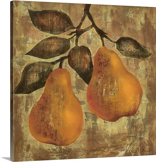 Daisley " Pear " by Silvia Vassileva, 30" H x 30" W x 1.25" D