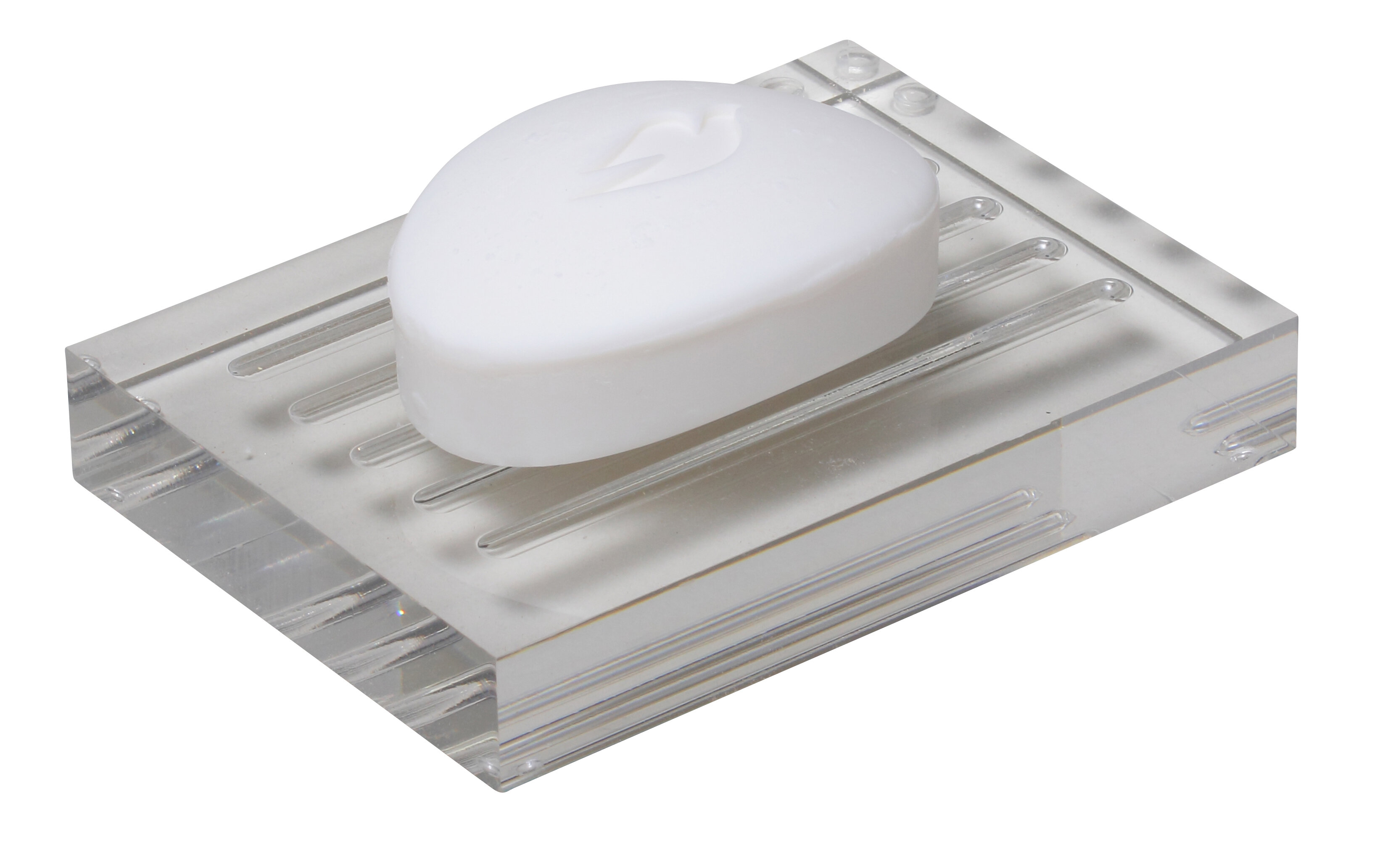 Modern Innovations Acrylic Soap Dish - Shatterproof Clear Plastic Soap –  Stock Your Home