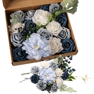 Artificial Flowers Fake Roses Wedding Flowers For Wedding Party Valentine's Day,