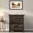 4Pcs Bedroom Set, Queen Size Bed Frame With Storage Headboard And Charging Station, 2 Nightstands With 2 Drawers, 1 Dresser With 5 Drawers-388858376