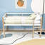 Lit mezzanine simple avec grand espace de rangement
