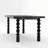 Black Rectangular Solid Wood Dining Table-704820243-704820270