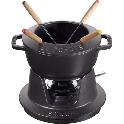 STAUB Cast Iron Fondue Set 1.7 L