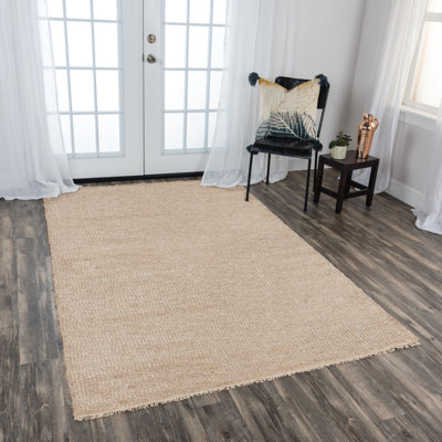 Tapis décoratif à rayures Rose fait à la main pour l’intérieur Aleman