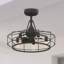 Ventilateur de plafond à DEL à 3 pales de 12 po à 3 pales avec télécommande et ensemble d'éclairage inclus-752234160