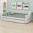 Upholstered Daybed With LED Belt And Trundle-893304147