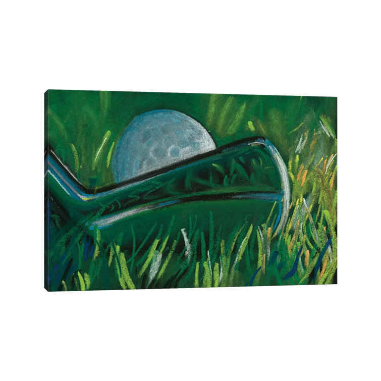 Tee Time I by Jennifer Paxton Parker - Wrapped Canvas Gallery-Wrapped Canvas Giclée