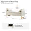 Ageet Modern Velvet Flip Top Storage Bench-1748446361