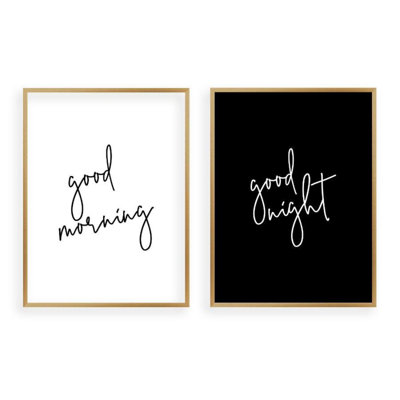 Good Morning Good Night - Print