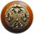 Laiton antique / bois de cerisier