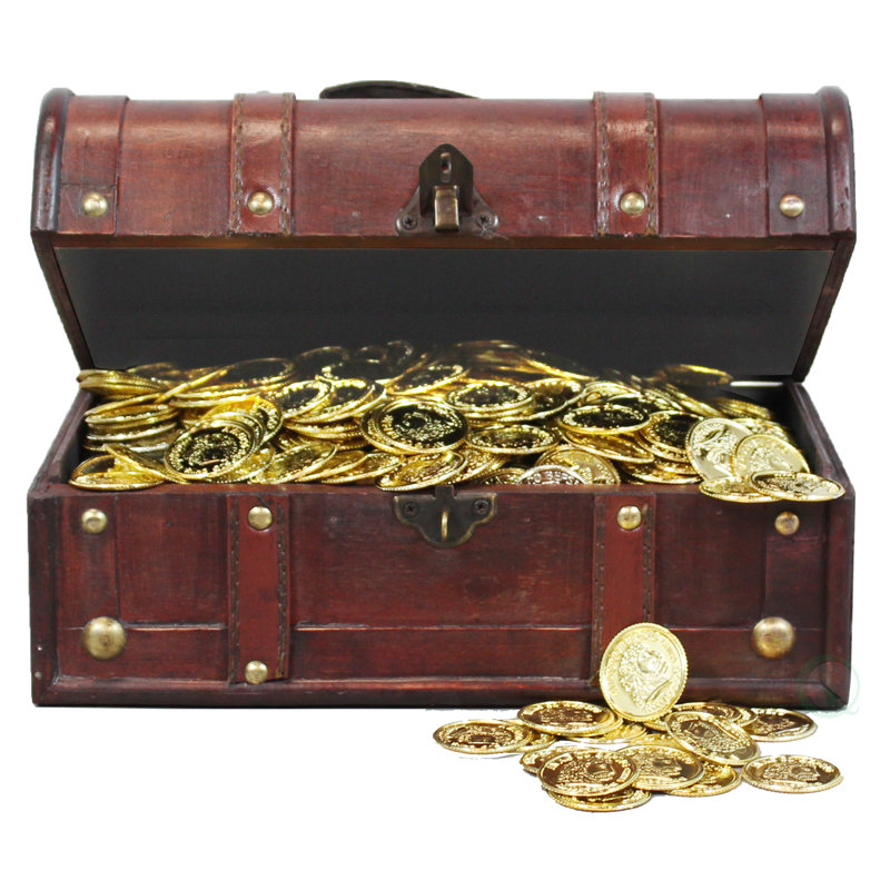Wooden Decorative Trunk