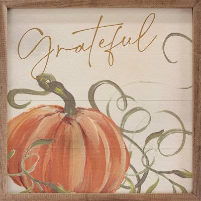 " Grateful Pumpkins " by Nina Blue