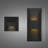 Haxby LED Wall Sconce for Indoor/Outdoor Use, 3-CCT Selectable, Dimmable, Wet Rated, ADA Compliant