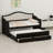 Versatile Sofa Bed Featuring Tufted Backrest, Trundle, and Built-In Storage-329959588