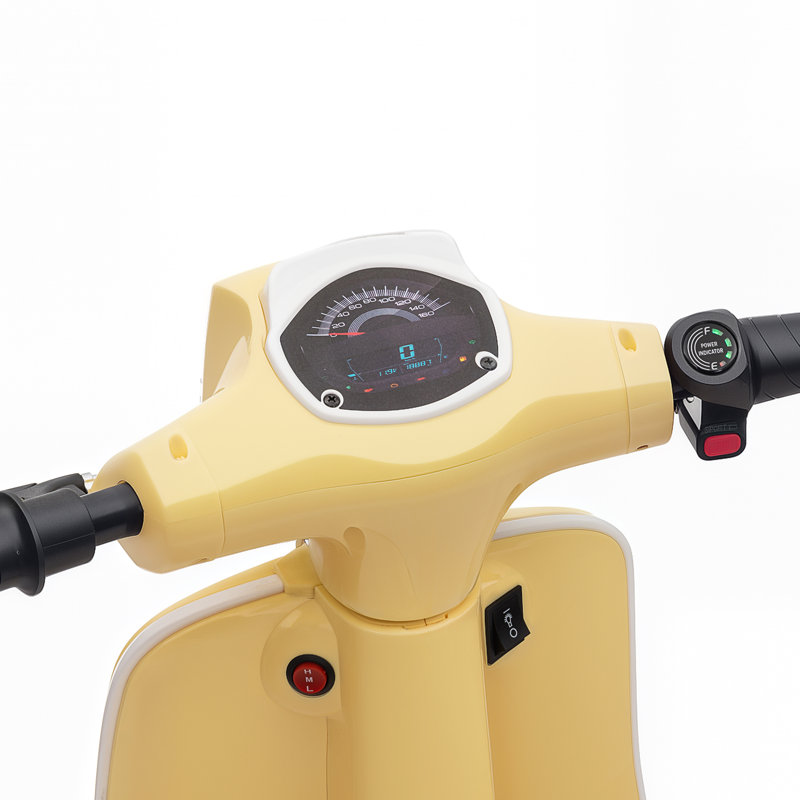 HOMCOM Battery Powered Ride On, Beige