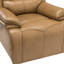 Ravello Leather Power Recliner with Wingback Design-644917887