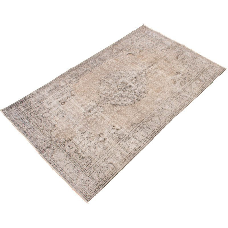 Tapis unique en laine noué à la main 5 pi 11 po x 10 pi 2 po nouvel âge Leoine