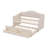 Twin Daybed With Trundle, Daybed With 2 Storage Drawers, Wooden Sofa Bed With Upholstered Button Tufted Backrest For Living Room-1385214270