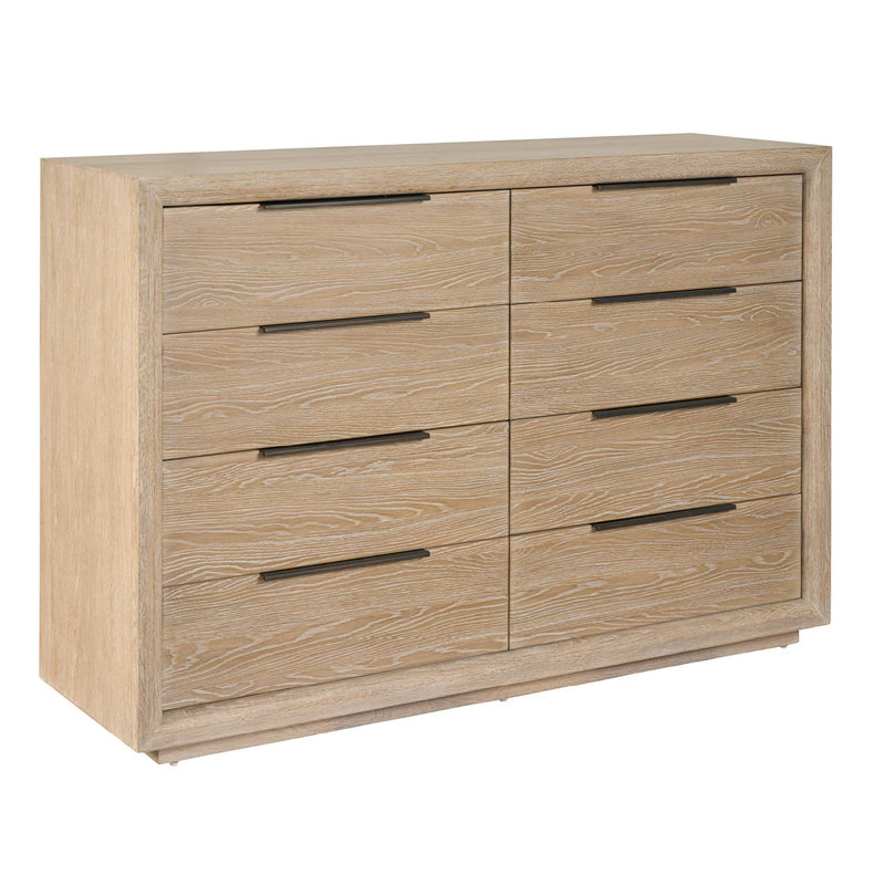 Modern 8 - Drawer Dresser, Natural
