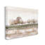 «Orchard Landscape Watercolor Scene» par Nan - peinture sur toile tendue-1168640747