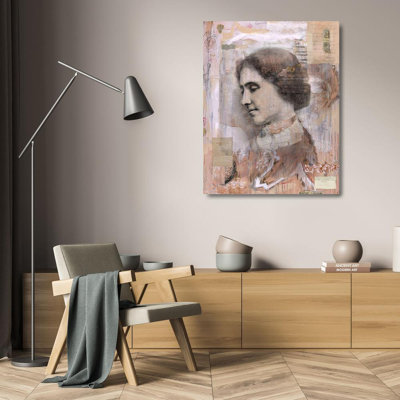 Lark Manor™ Wiley, Marta Gallery Wrapped Canvas Art Titled: Helen Keller Collage