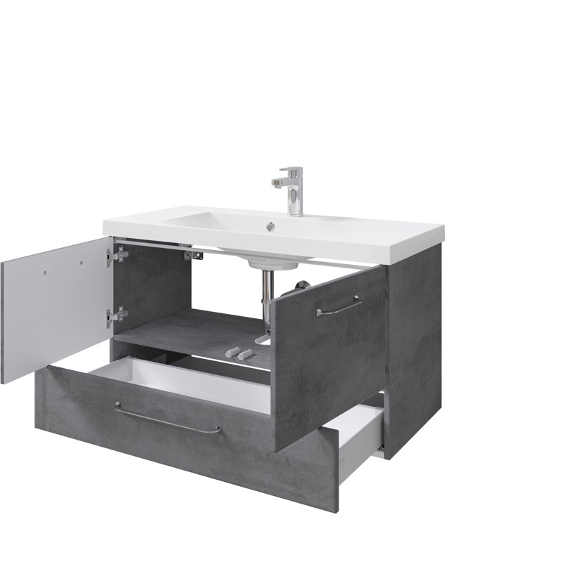 960mm Toilet & Basin Suite