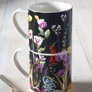 Bone China Latte Mug (Set of 2)