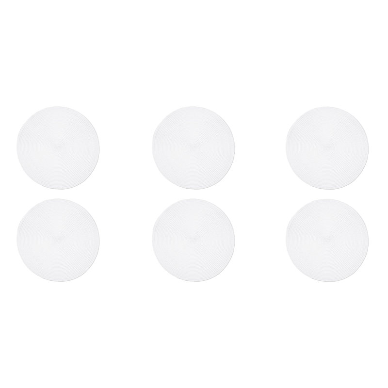 Polypropylene Plastic Placemat, White