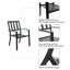 Stackable Outdoor Patio Dining Armchair