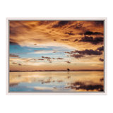 Where The Sky Meets The Sea Print by Kristen M. Brown