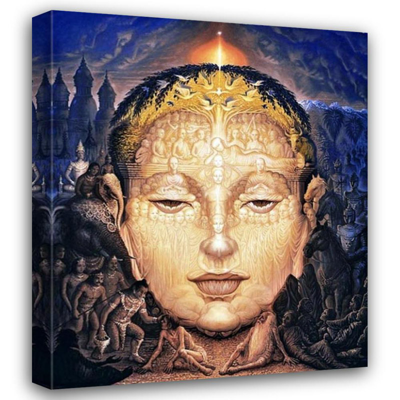 Bouddha, H 18 po x l 15 po